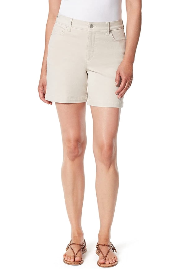 Womens Amanda Basic Jean Short 8 Stonewood