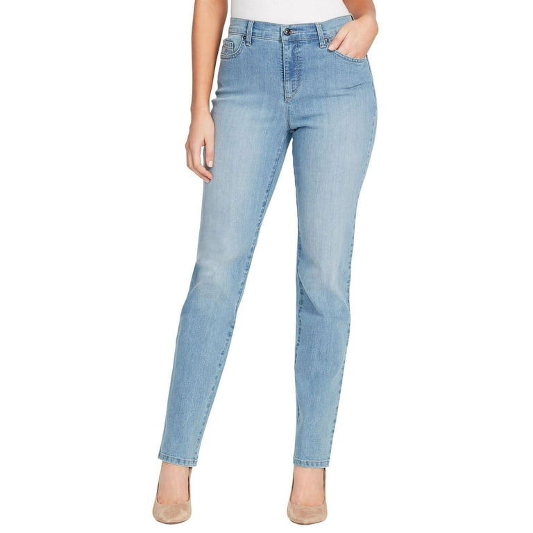 Gloria Vanderbilt Women's Amanda Classic Taper Jean – High Rise, 5 Pocket, Comfort Fit Denim