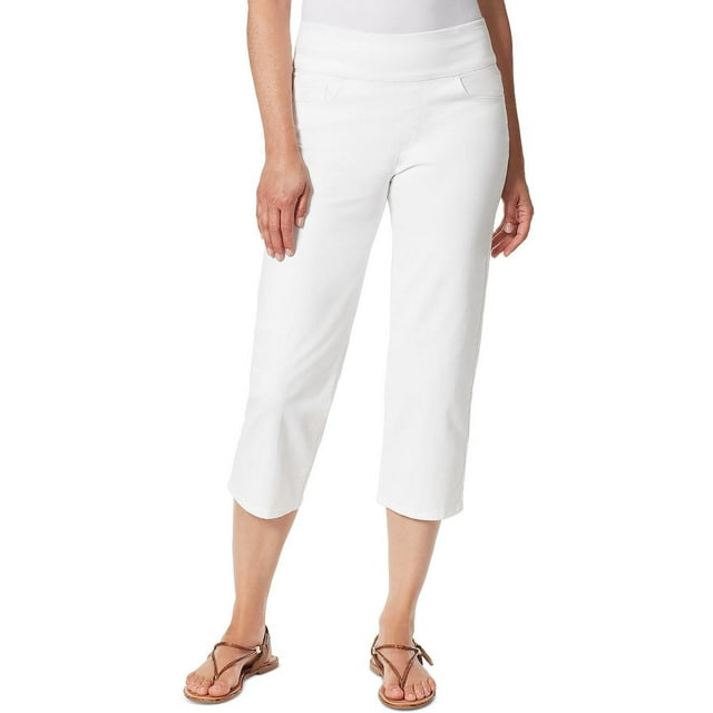 Gloria Vanderbilt Womens Amanda Classic Rise Cropped Capri Jeans
