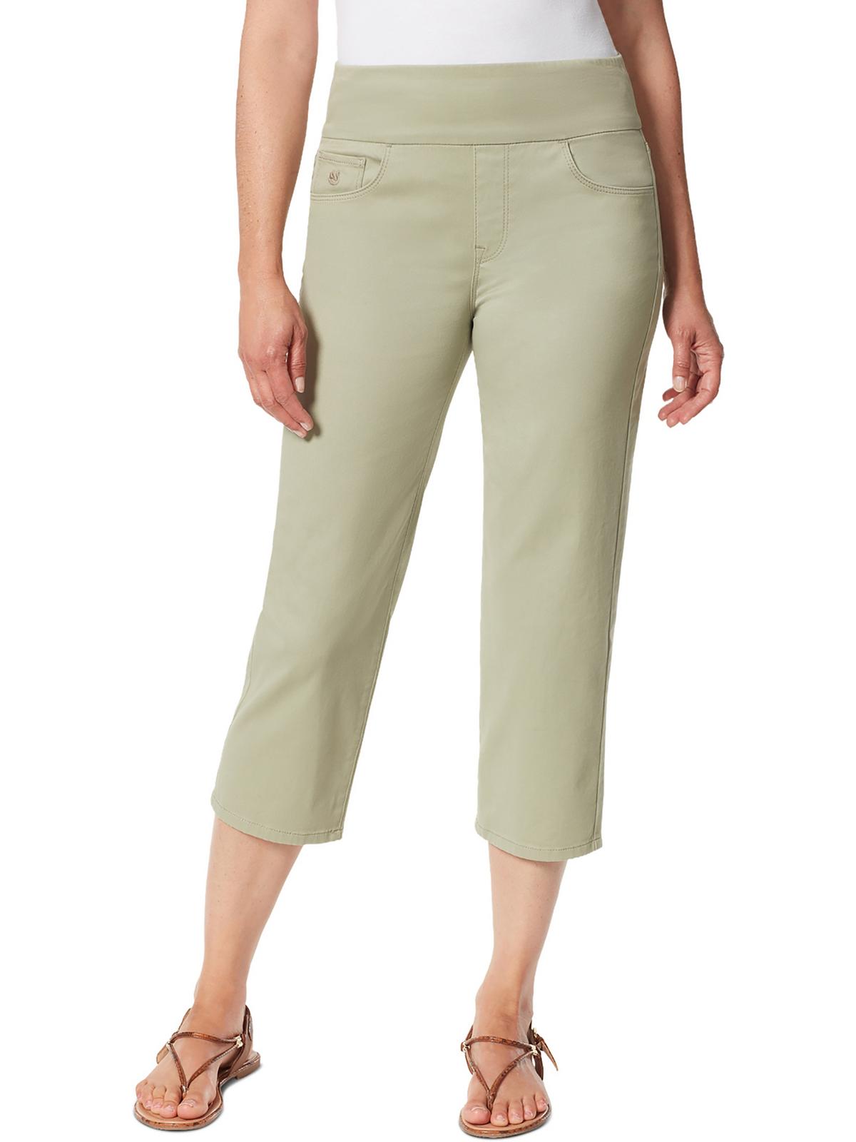 Gloria Vanderbilt Womens Amanda Classic Rise Cropped Capri Jeans