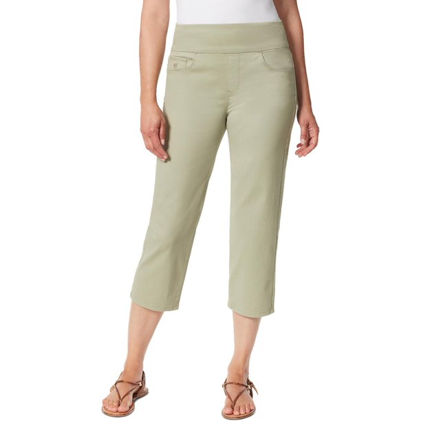 Gloria Vanderbilt Womens Amanda Classic Rise Cropped Capri Jeans