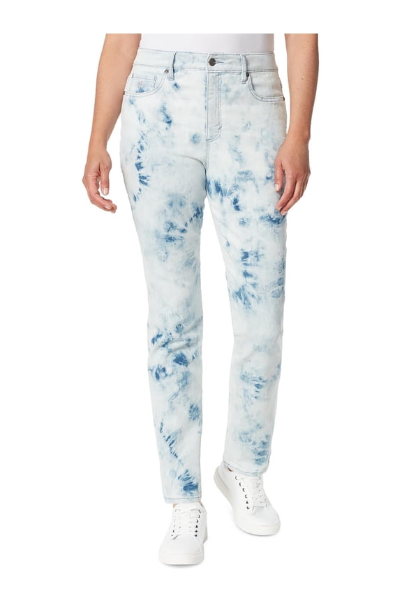 Womens Amanda Classic Rise Flex Stretch Slim Jeans