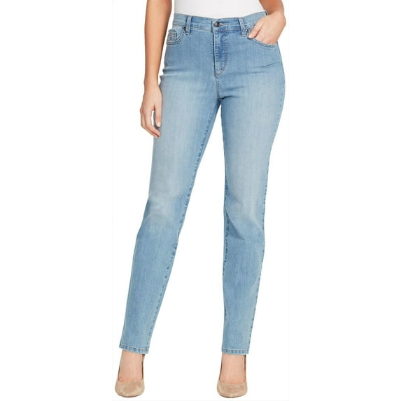Gloria Vanderbilt Women's and Plus High Rise Amanda Straight Jean, 30" Regular, 29" Short Inseam