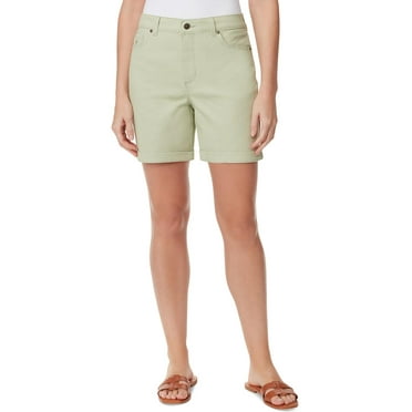Gloria Vanderbilt Women's Amanda Denim Shorts - 6 Inch Inseam, Classic 5-Pocket Style