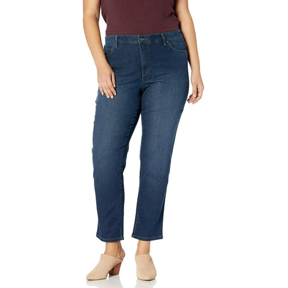 Gloria Vanderbilt Womens Amanda Slim High Rise Jean 6 Belleville Venetian Vines