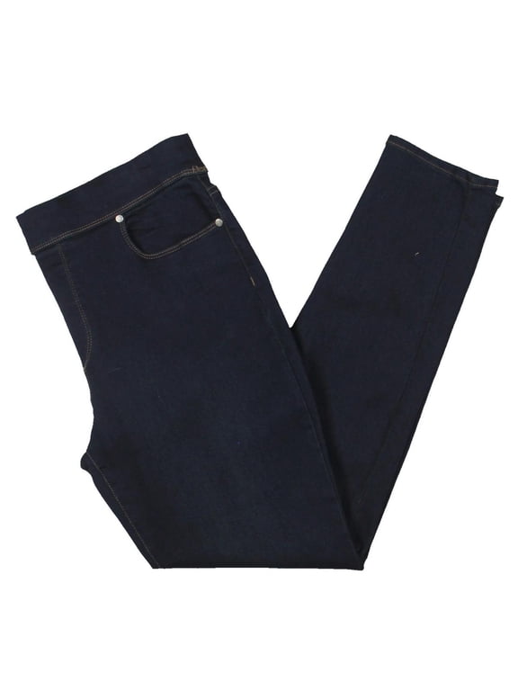 Womens Avery Denim Pull On Skinny Jeans