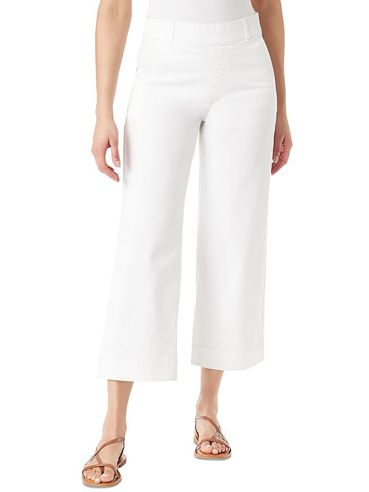 Gloria Vanderbilt Womens Crop High Rise Wide Leg Pants - Walmart.com