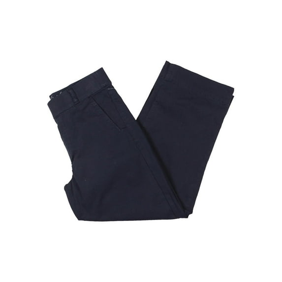 Gloria Vanderbilt Womens Crop High Rise Wide Leg Pants