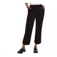 thumbnail image 1 of Gloria Vanderbilt Womens Crop Length Pull On Ponte Pant Black M 8-10, 1 of 4