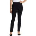 thumbnail image 1 of Gloria Vanderbilt Womens Pull On High Rise Pant, 1 of 1