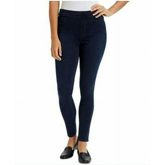 Gloria Vanderbilt Womens Pull On High Rise Pant