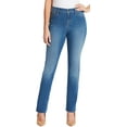 thumbnail image 1 of Gloria Vanderbilt Womens Rail Straight Leg Jeans, 1 of 2