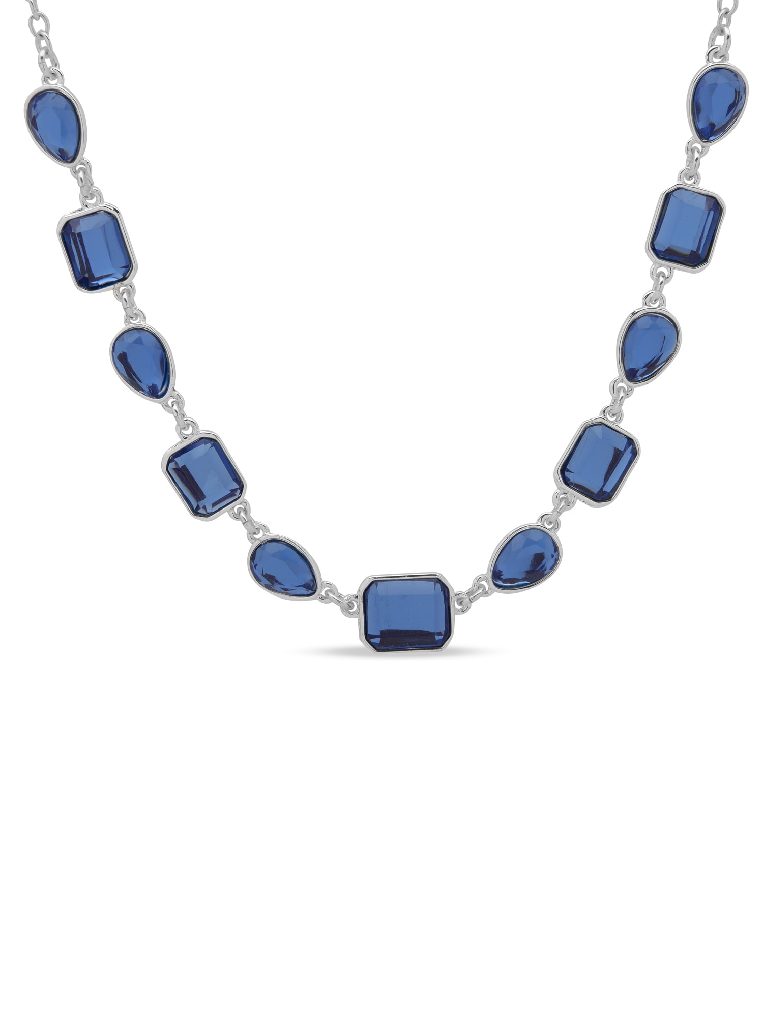 Sapphire necklace womens deals