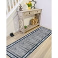 thumbnail image 1 of Gloria - Washable Rug Runner Low Profile Bordered Rubber Backed Runners Anti Slip Backing Rugs for Living Room Light Weight Foldable Area Carpet, 1 of 9