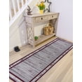 thumbnail image 1 of Gloria - Washable Rug Runner Low Profile Bordered Rubber Backed Runners Anti Slip Backing Rugs for Living Room Light Weight Foldable Area Carpet, 1 of 10