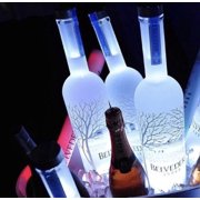 Glorifier Display Bottle glow Light up bottle sticker White -10 Pack-