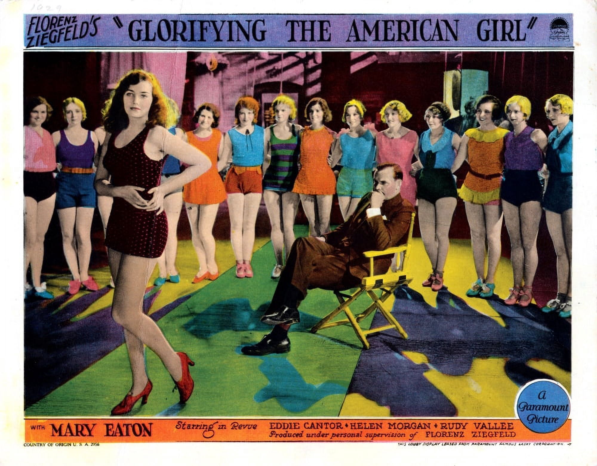Glorifying The American Girl U Canvas Art - (28 x 22)