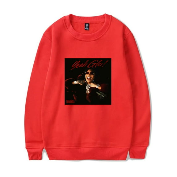 Glorilla Yeah Glo Crewneck Hip Hop Sweatshirt Casual Longsleeve Fashion Pullover