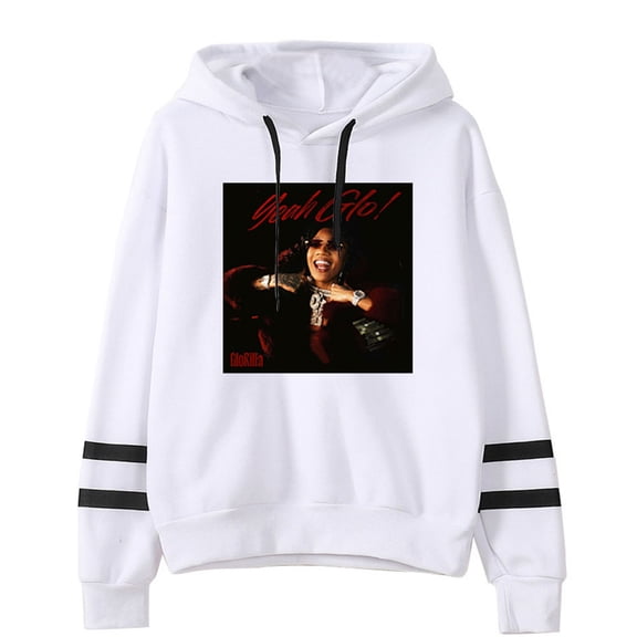 Glorilla Yeah Glo Pocketless Hooded Sweatshirt Fashion Clothes Men Women's Hoodie