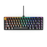 Glorious Gaming GMMK 2 - لوحة مفاتيح ميكانيكية TKL - لوحة مفاتيح مخصصة بنسبة 65% - مدمجة - Hotswap مع مفاتيح Cherry Mx Style - متضمنة. أغطية مفاتيح ومفاتيح خطية مزدوجة اللقطة - أسود