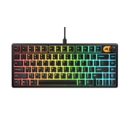 Glorious Gaming Keyboard 75% - Swappable MX-Compatible Keycaps, Detachable USB Cable, IP57 Waterproof, RGB Lighting