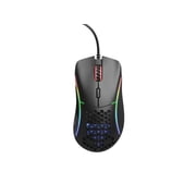 Glorious Model D Wired Gaming Mouse - 68g Superlight Honeycomb Design, RGB, Ergonomic, Pixart 3360 Sensor, Omron Switches, PTFE Feet, 6 Buttons - Matte Black