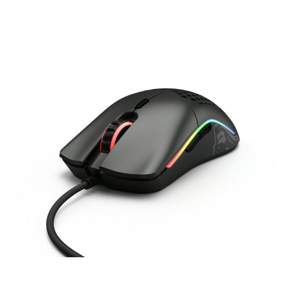 Glorious Gaming 67g Honeycomb Design Model O Wired Gaming Mouse, RGB, PixArt 3360 Sensor Omron Switches, Matte Black