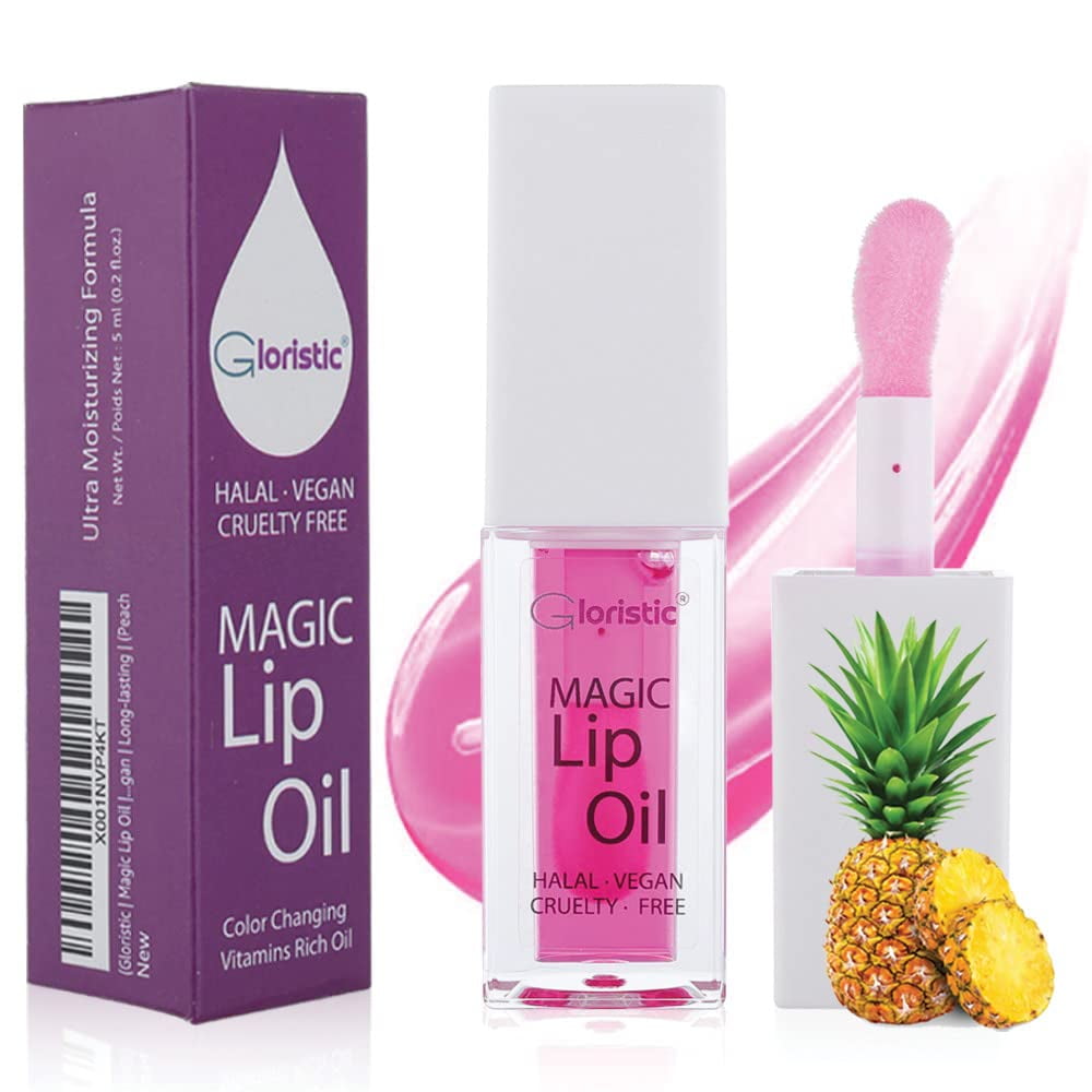 Gloristic Magic Lip Oil Color Changing Lip Oil Vitamin Rich Ultra
