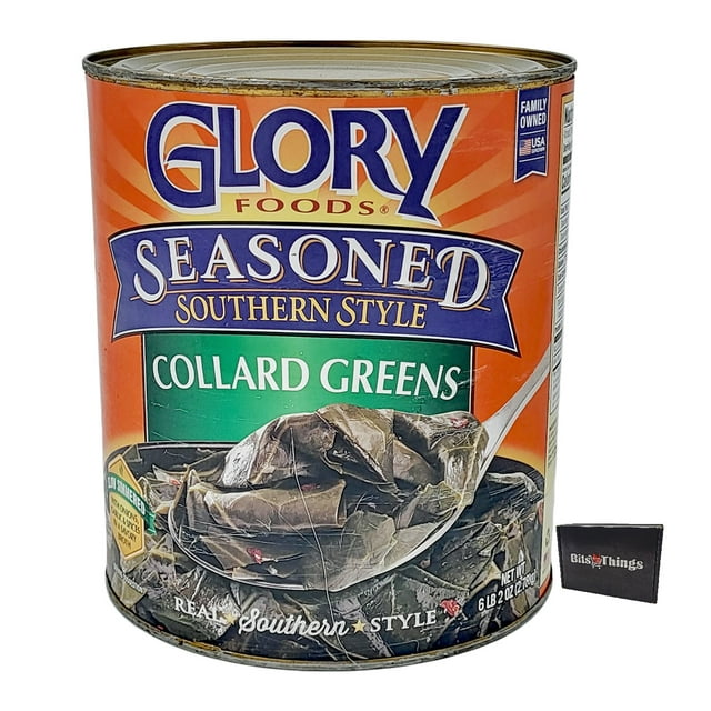 Glory Collard Greens 98 oz. Canned Vegetables Pack of 1