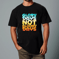 thumbnail image 1 of Glory Days Not Gloomy Days Positive Christian Message Design Unisex Tee,S- 5XL, 1 of 2