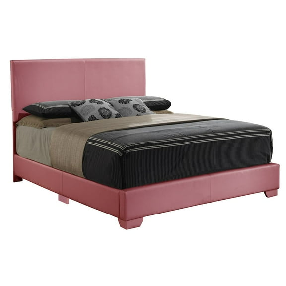 Glory Furniture Aaron Full Bed in Pink Color
