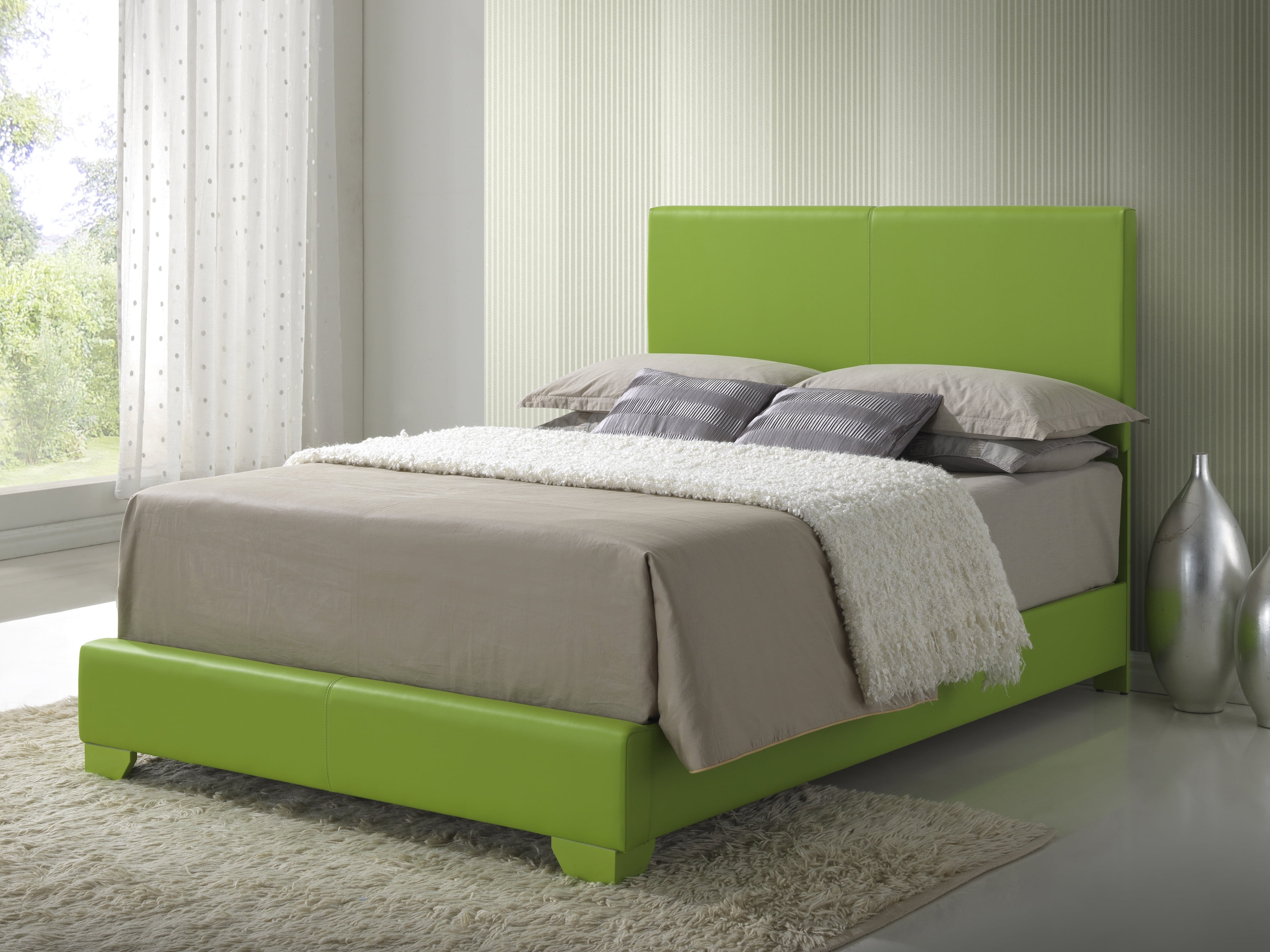 Glory Furniture G1807-FB-UP Apple Green Full Bed