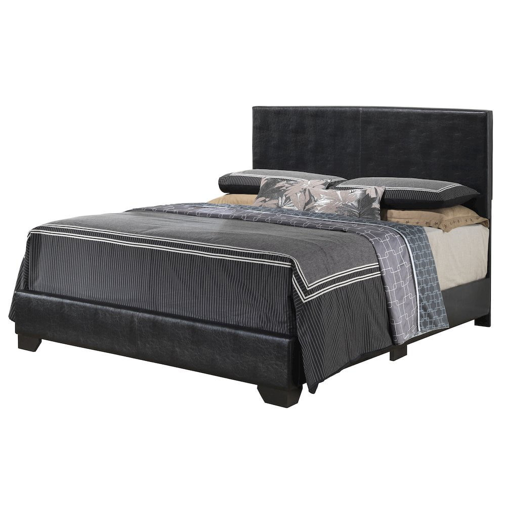 Glory Furniture Aaron G1850-QB-UP Queen Bed , BLACK