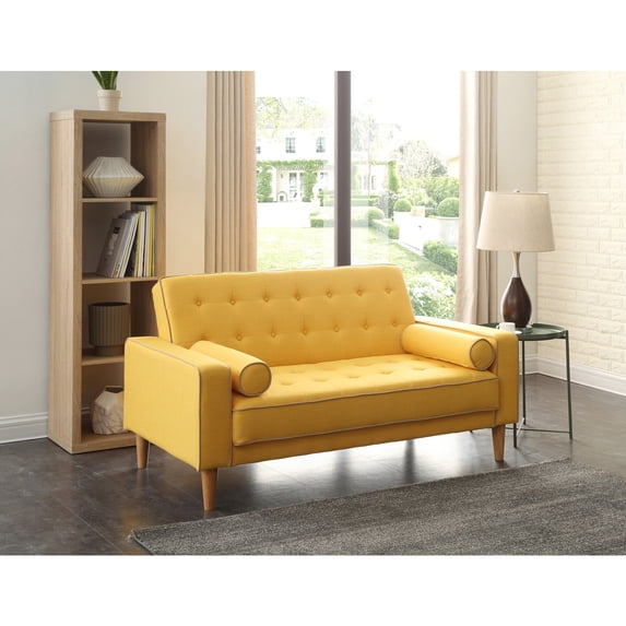 Glory Furniture G834A-L Yellow Loveseat Bed