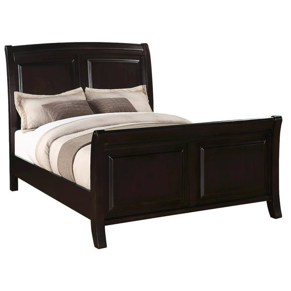Glory Furniture Ashford King Bed in Cappuccino Color