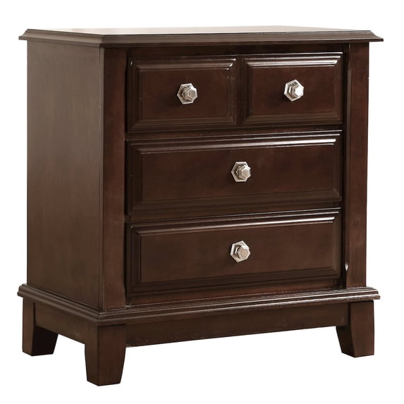 Glory Furniture Ashford Night Stand in Cappuccino Color