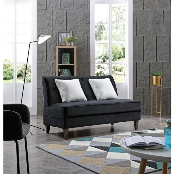 Glory Furniture Benedict G073-S Sofa , BLACK