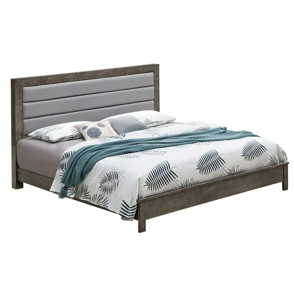 Glory Furniture Burlington Full Bed in Gray Color