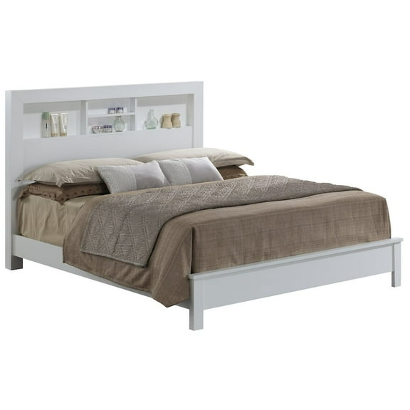 Glory Furniture Burlington Full Panel Bed in White