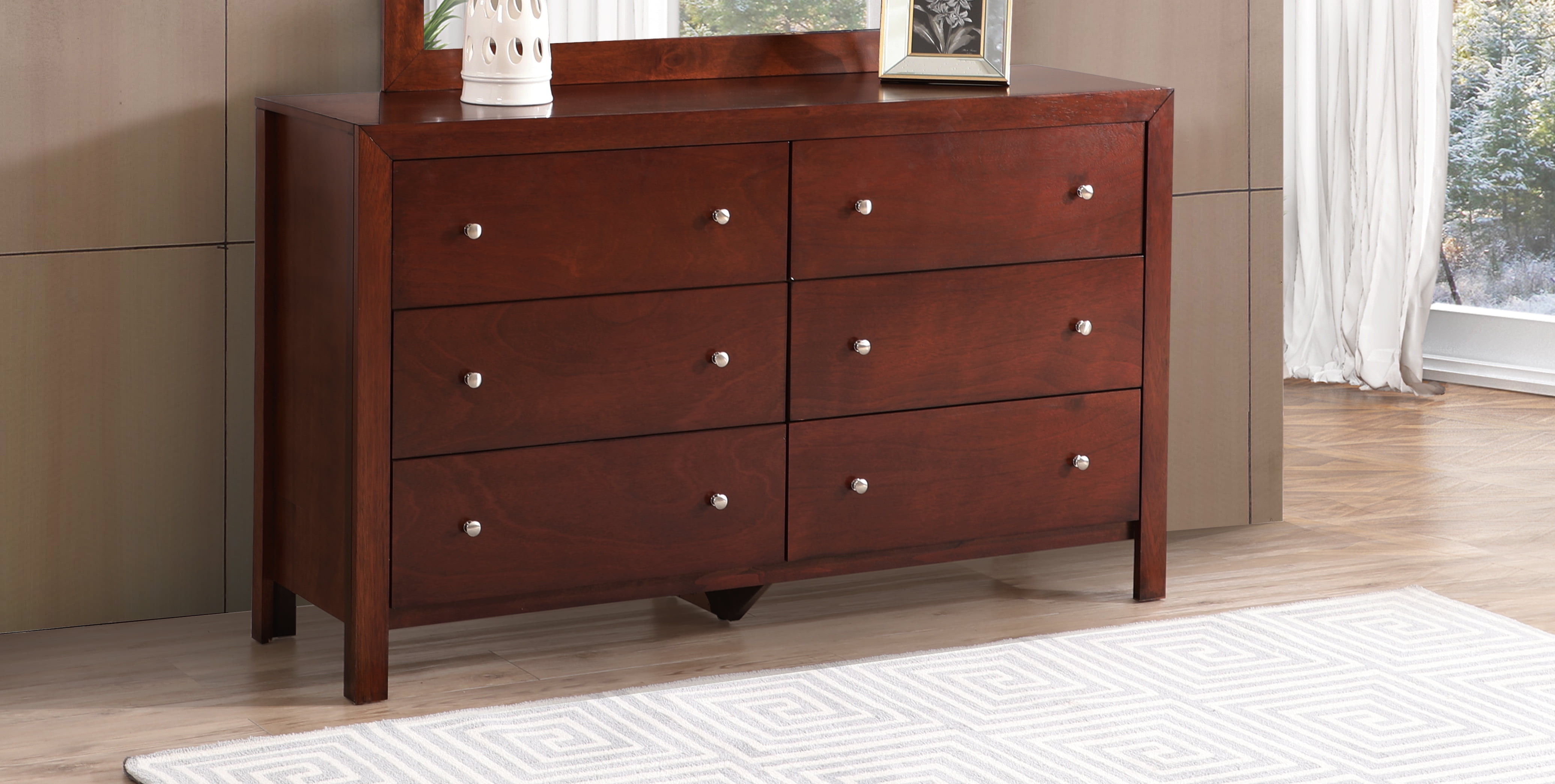 Glory Furniture Burlington G2400-D Dresser , Cherry