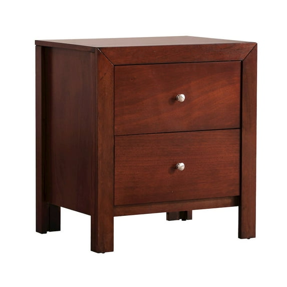 Glory Furniture Burlington Night Stand in Cherry Color