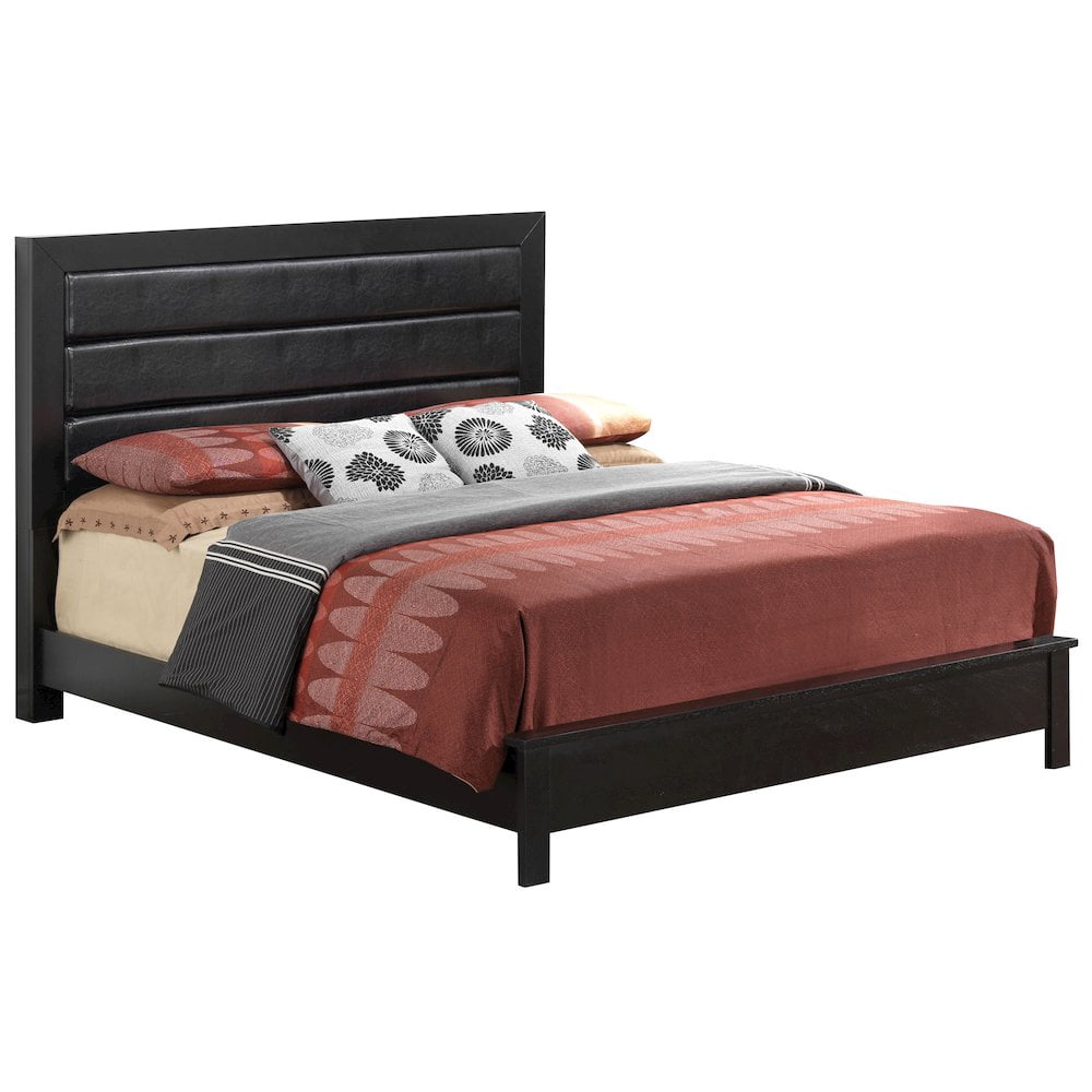 Glory Furniture Burlington Queen Bed in Black Color