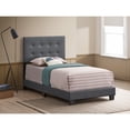 thumbnail image 1 of Glory Furniture Caldwell G1306-TB-UP Twin Bed , DARK GREY, 1 of 6