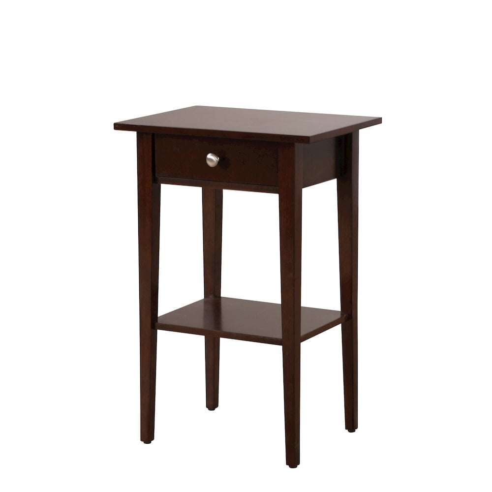 Glory Furniture Dalton Nightstand in Cappuccino Color