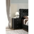 thumbnail image 1 of Glory Furniture Daniel 3 Drawer Nightstand in Black, 1 of 7