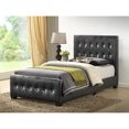 thumbnail image 1 of Glory Furniture Diamond Faux Leather Upholstered Twin Bed in Black, 1 of 3