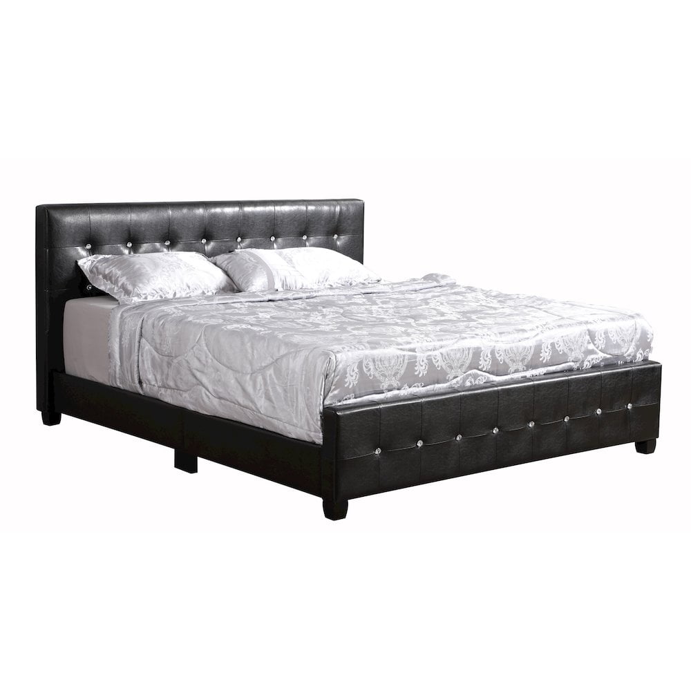 Glory Furniture Diamond King Bed in Black Color