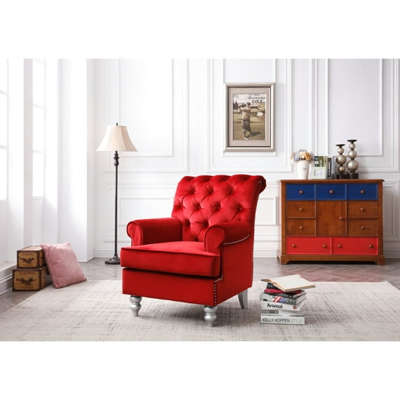 Glory Furniture G0811-C Red Accent Arm Chair