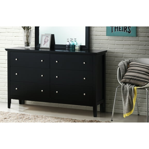 Glory Furniture G1336-d Dresser, Black - Stylish Bedroom With French Drawers And Assembly Dresser Affordable Fully Assembled