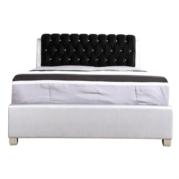 Glory Furniture G1503C-KB-UP Silver Bed